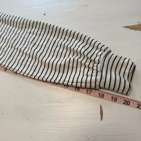 Daily Ritual Dress Women Size S Comfy Soft Stretch Tapered Wrist Striped - Picture 14 of 14